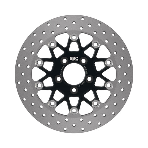 EBC - EBC Black Chrome Centred Stainless Floating Disc For HD (MD521BLK)