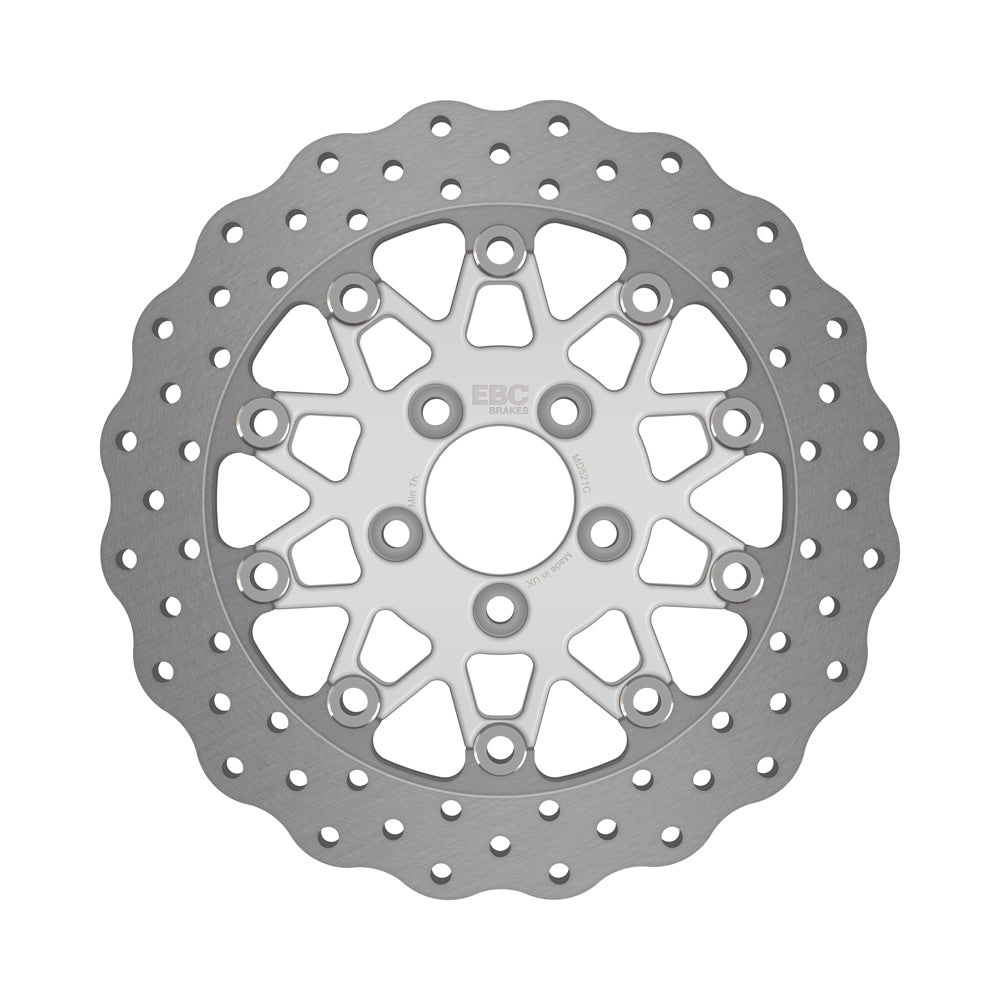 EBC - EBC Polished Stainless Contour Floating Disc For HD (MD521C)