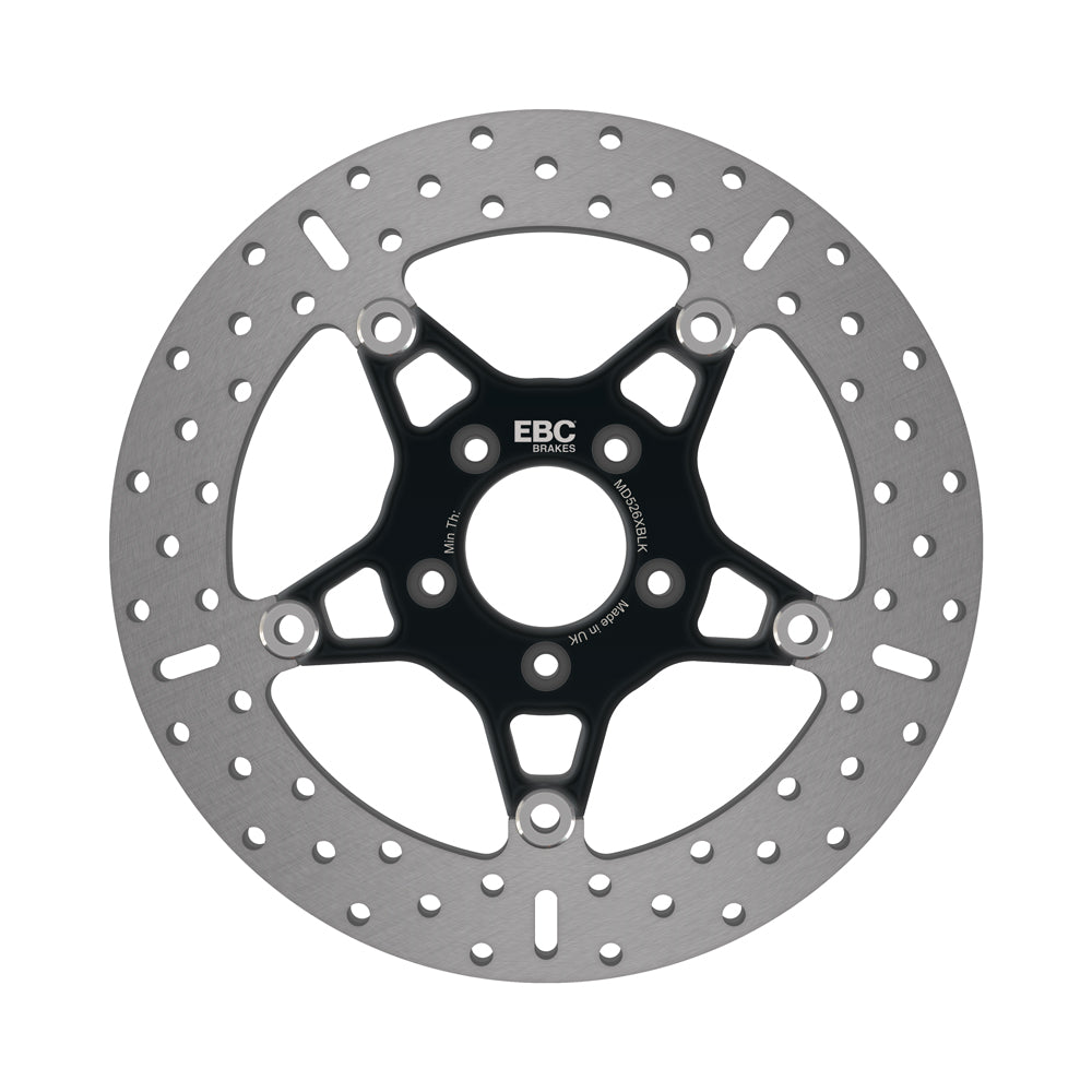 EBC - EBC Black Chrome Centred Stainless Floating Disc For HD (MD526XBLK)