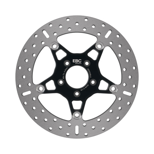 EBC - EBC Black Chrome Centred Stainless Floating Disc For HD (MD530BLK)