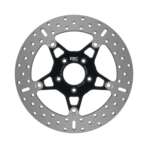 EBC - EBC Black Chrome Centred Stainless Floating Disc For HD (MD530BLK)