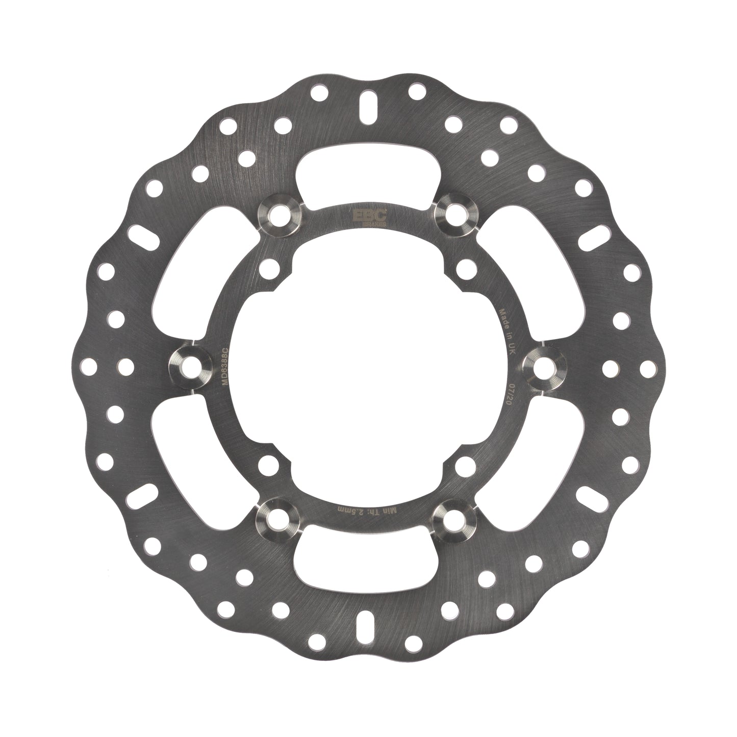 EBC - EBC MX/Enduro/ATV OE Replacement Brake Disc Contoured Profile (MD6388C)