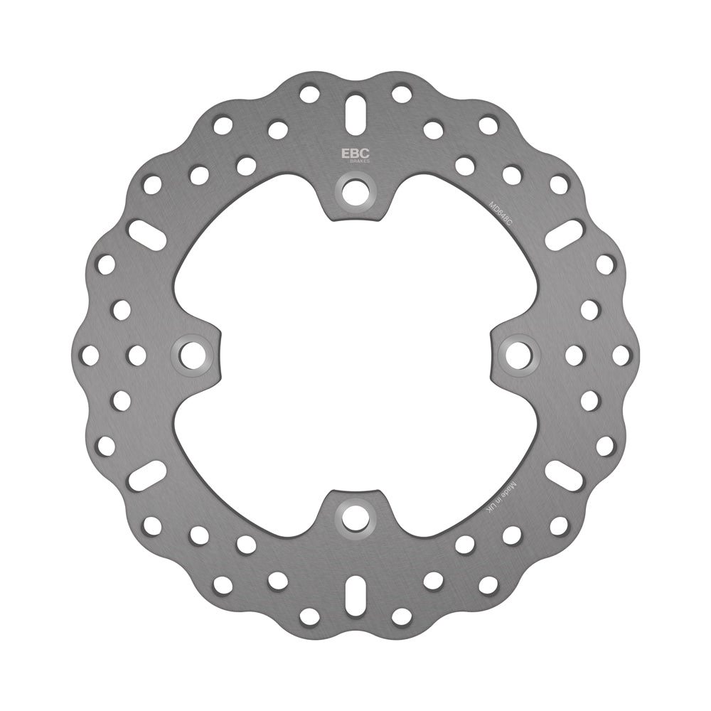 EBC - EBC Solid Rear Street Bike Disc With Contoured Profile (MD648C)