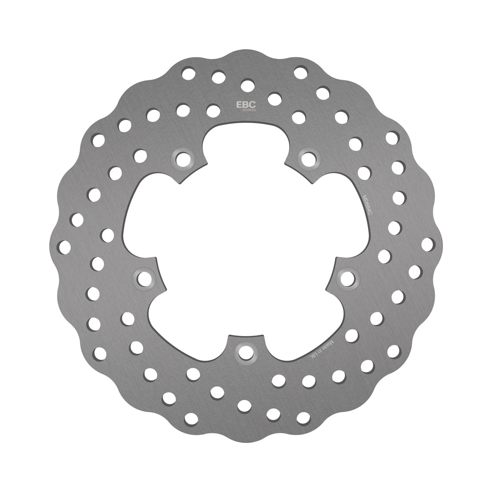 EBC - EBC Solid Rear Street Bike Disc With Contoured Profile (MD664C)