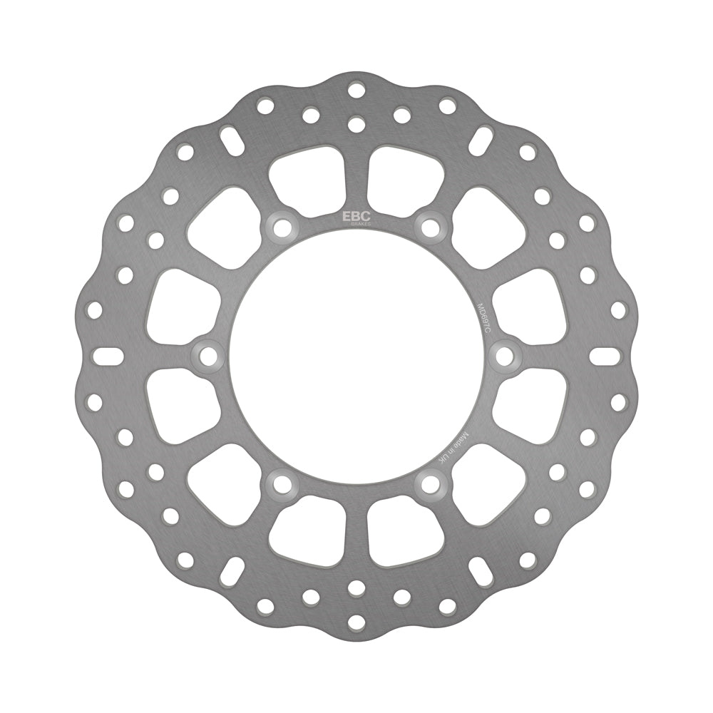 EBC - EBC Solid Rear Street Bike Disc With Contoured Profile (MD697C)