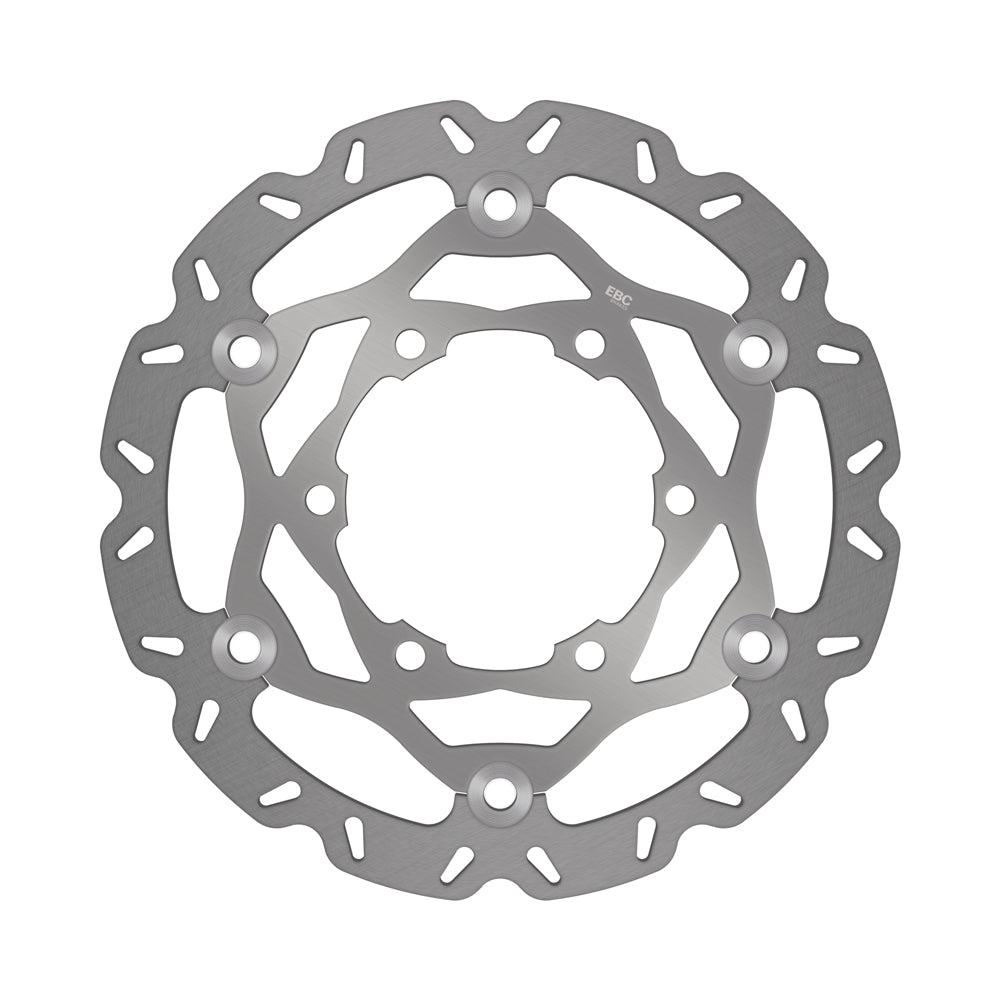 EBC - New Plain Silver Centre Hub Oversize Discs - 250mm - C/W Bracket (OSX6186)
