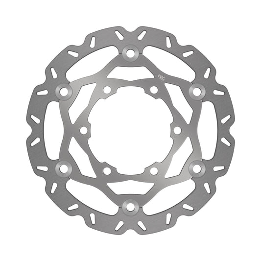 EBC - New Plain Silver Centre Hub Oversize Discs - 250mm - C/W Bracket (OSX6186)