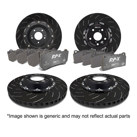 EBC Full Race RPX Pad & 2pc Disc Kit FULL VEHICLE - (P2DK045RPX) Full Car