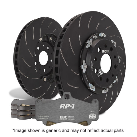 EBC Full Race RP1 Pad & 2pc Disc Kit - (P2DK004RP1) Front