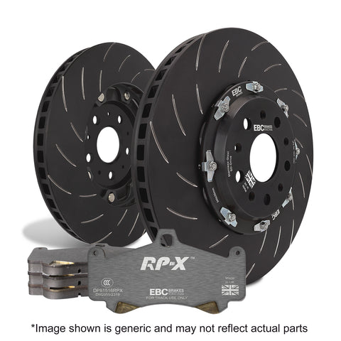 EBC Pad + 2 Piece Disc Kit P2DK014RPX Front