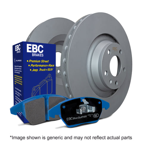 EBC Brake Pad Disc Rotor Kit (PD01KF1617)