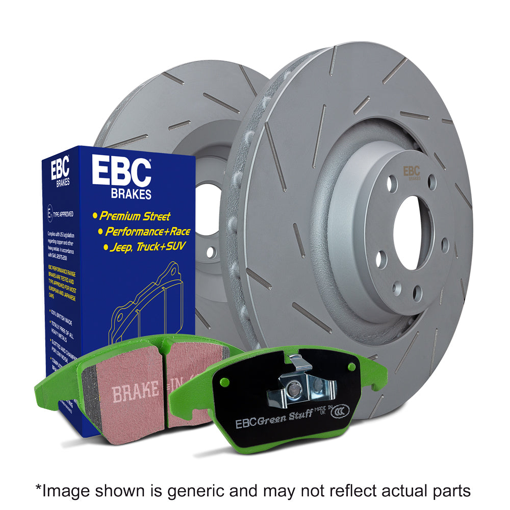 EBC Brake Pad Disc Rotor Kit (PD01KR807)