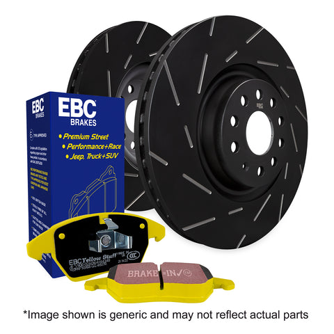 EBC Brakes Pad and Disc Kit (PD08KF498)