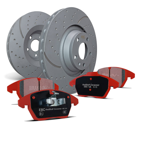 EBC Brakes Pad and Disc Kit (PD12KR286)