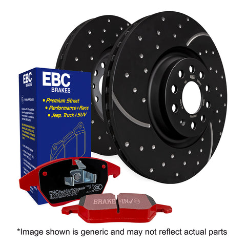 EBC Brakes Pad and Disc Kit (PD12KR082)