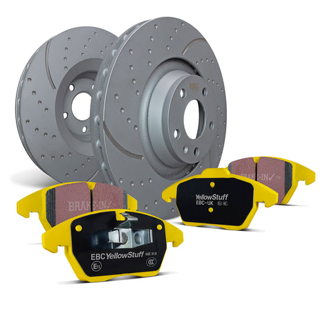EBC Brakes Pad and Disc Kit (PD13KF349)
