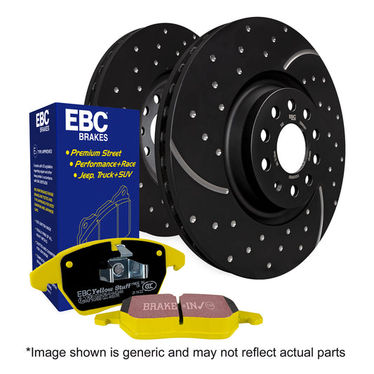EBC Brakes Pad and Disc Kit (PD13KF555)