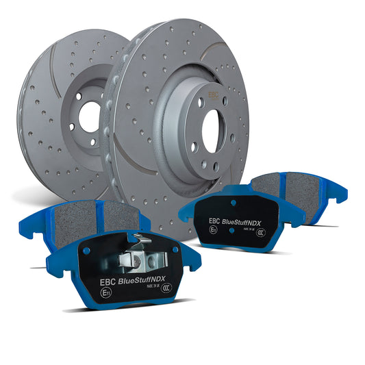 EBC Brakes Bluestuff Pad and GD Disc Kit (PD14KR091)