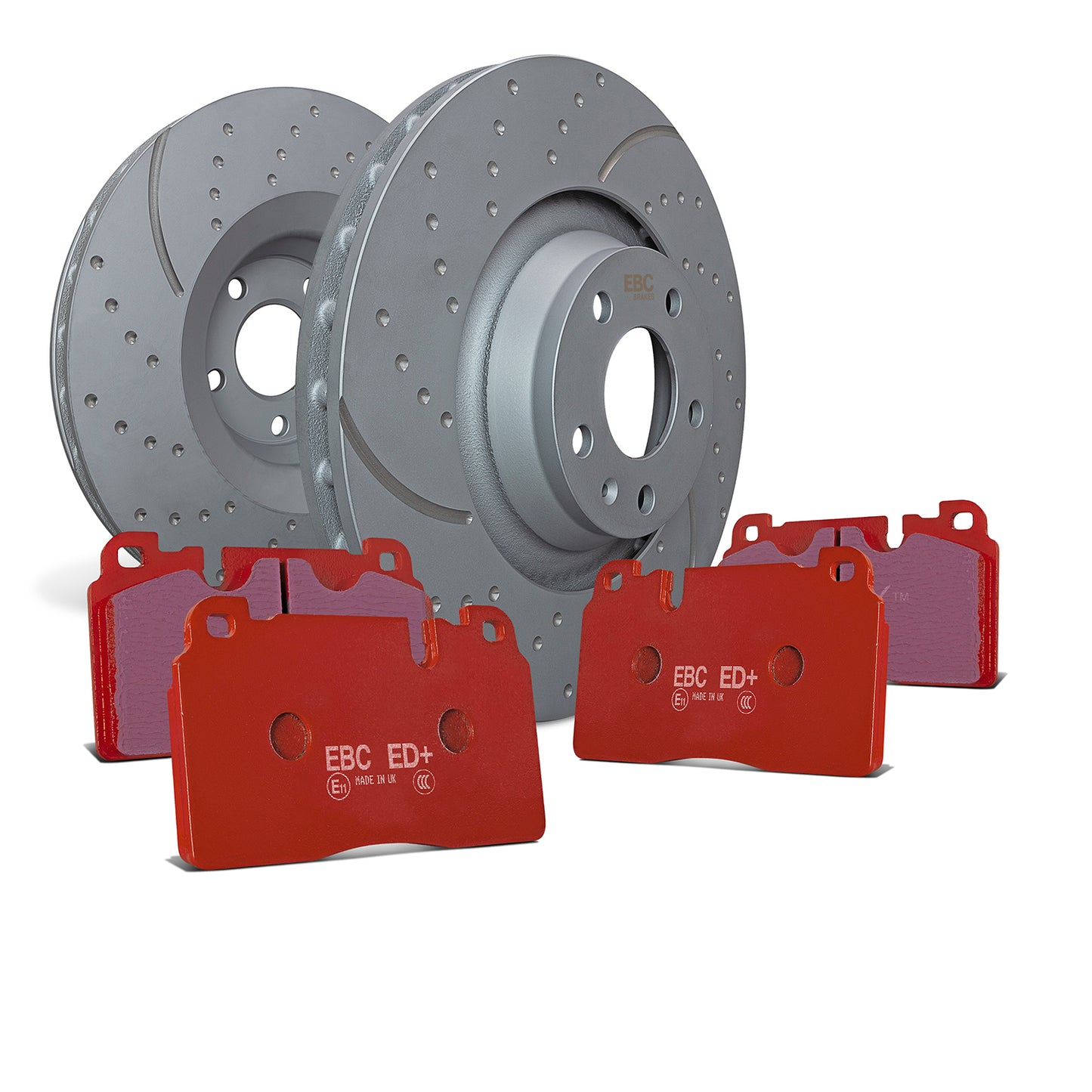 EBC Brakes Orangestuff Pad and GD Disc Kit (PD15KF503)