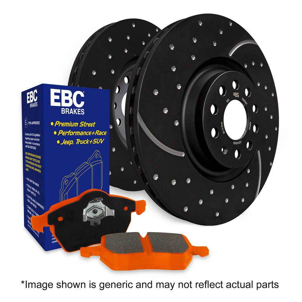 EBC Brakes Pad and Disc Kit (PD15KR387)