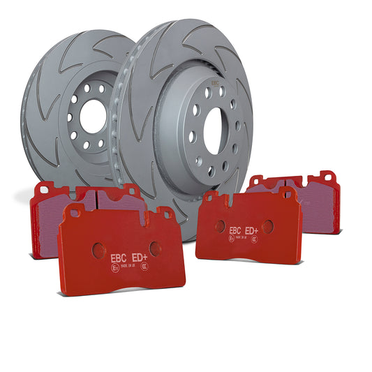 EBC Brakes Orangestuff Pad and BSD Disc Kit (PD20KF503)