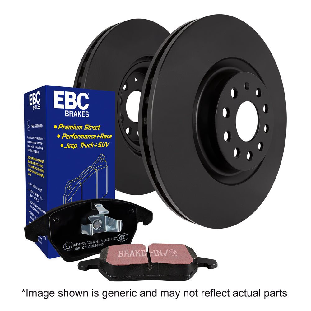 EBC Brakes Pad and Disc Kit (PDKF1000)