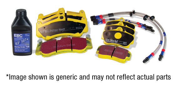 EBC Performance Pack Pad & Line Kit with Yellowstuff Pads (PLK1964)