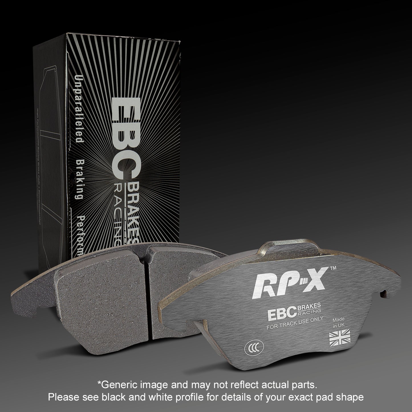 EBC Brakes RPX Racing Pad (DP81210RPX) Front