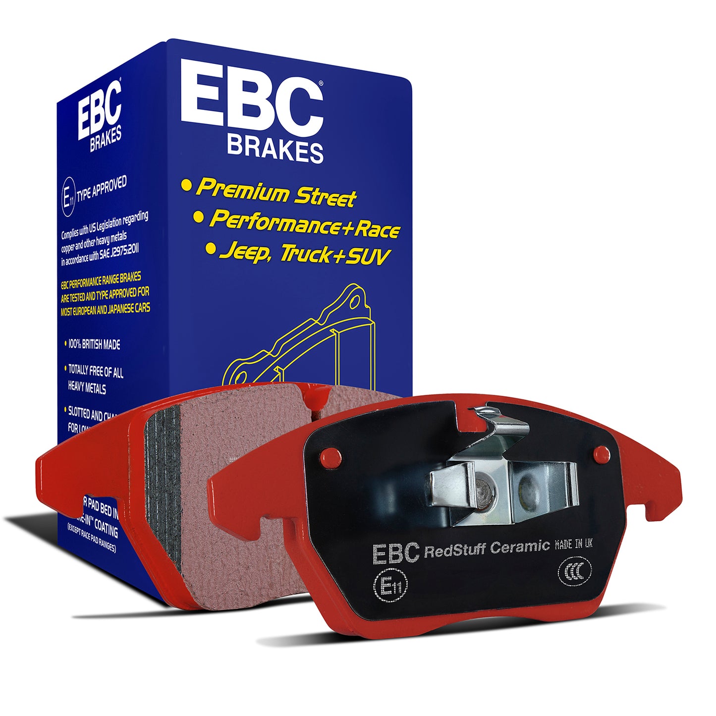 EBC Redstuff 3000 Series Sport Brake Pad Set (DP31576C)