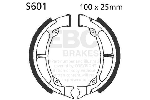 EBC - EBC Brake Shoe Set (S601)
