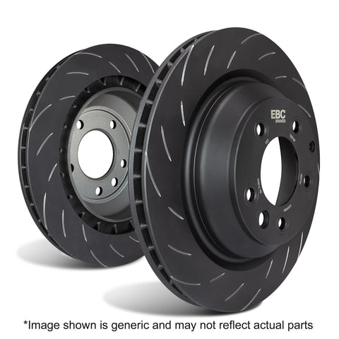 EBC RACING SWEPT GROOVE SOLID DISCS - (SG1129) Rear
