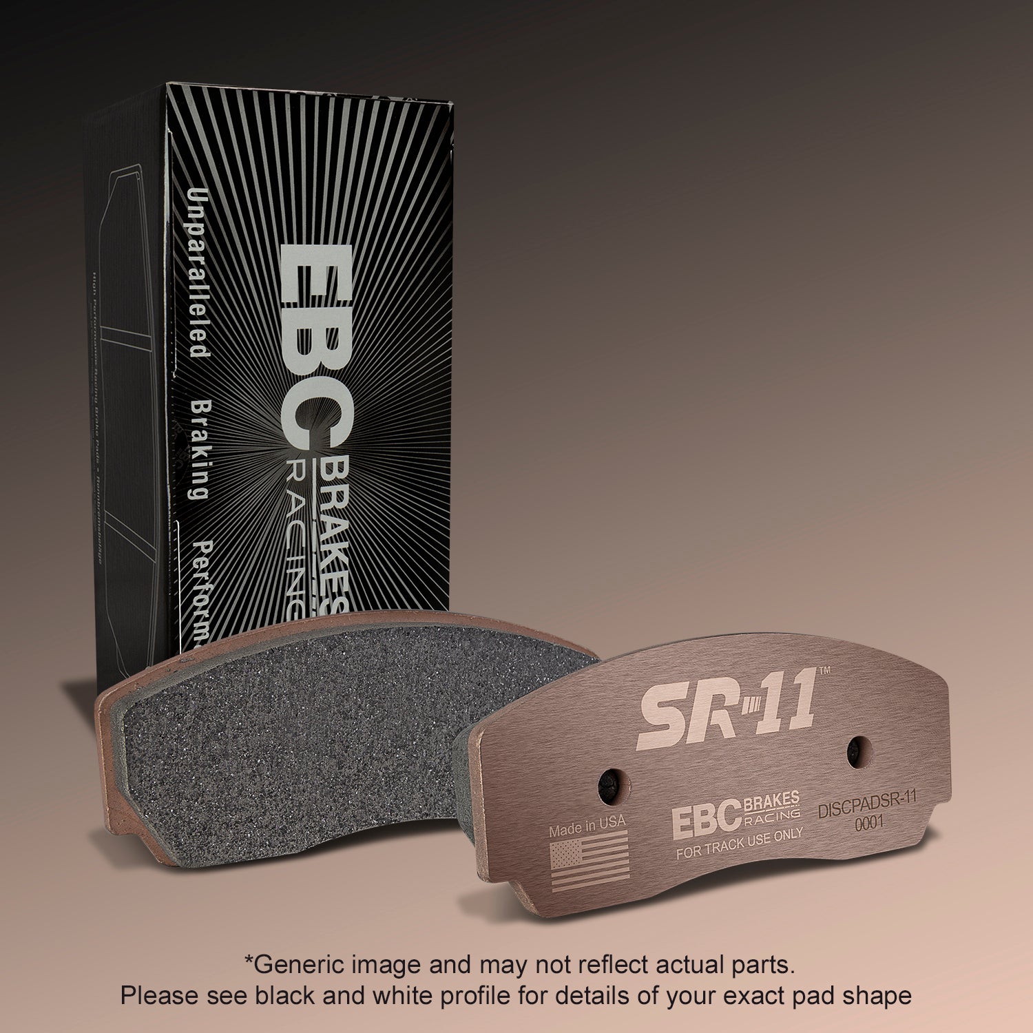 EBC / イービーシーブレーキ SR11 ブレーキパッド | DP8038.12SR11 USA