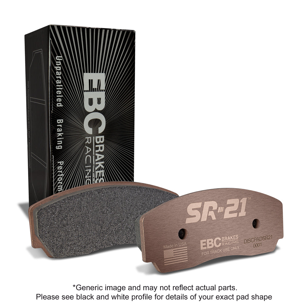 EBC SR Series Race Pads DP8085.26SR21 Front