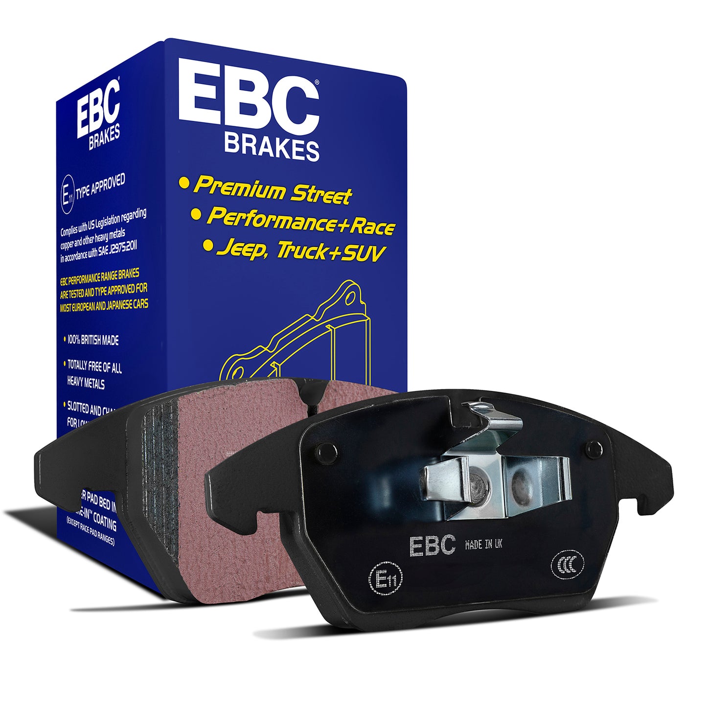 EBC Ultimax OE Replacement Brake Pad Set (DP977)