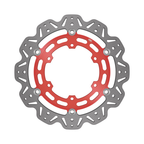 EBC - EBC Vee Disc Red Centre (VR2126RED)