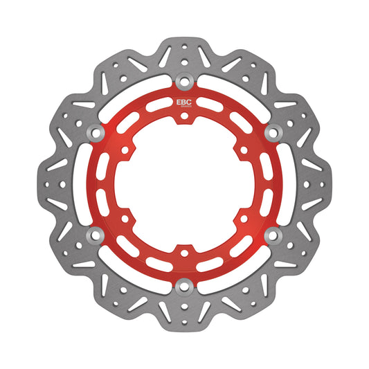 EBC - EBC Vee Disc Red Centre (VR2128RED)