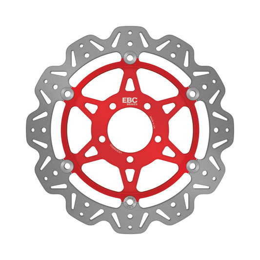 EBC - EBC Vee Disc Red Centre (VR3058RED)