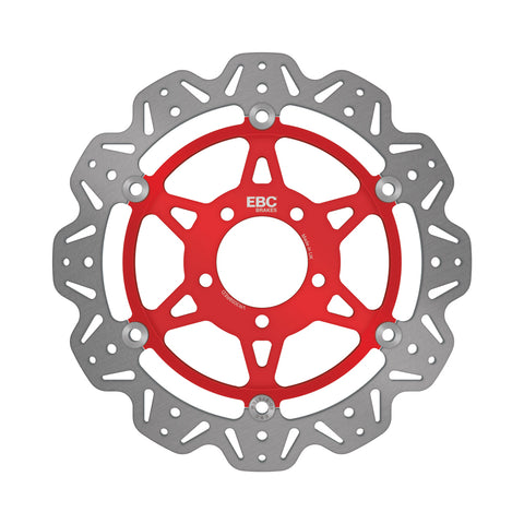 EBC - EBC Vee Disc Red Centre (VR3058RED)