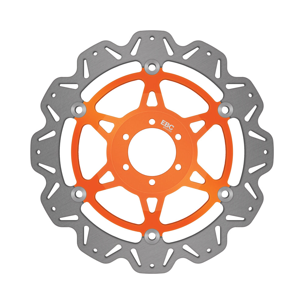 EBC - EBC Vee Disc Orange Centre (VR614ORG)