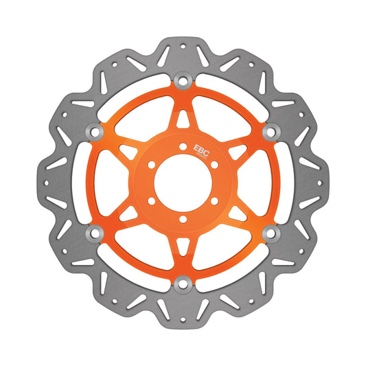 EBC - EBC Vee Disc Orange Centre (VR614ORG)