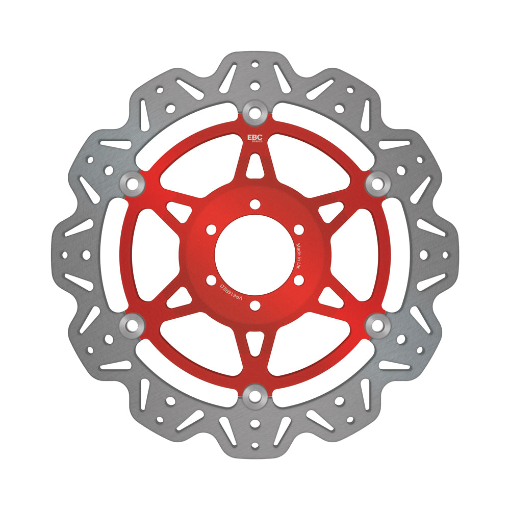 EBC - EBC Vee Disc Red Centre (VR614RED)