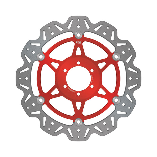 EBC - EBC Vee Disc Red Centre (VR614RED)