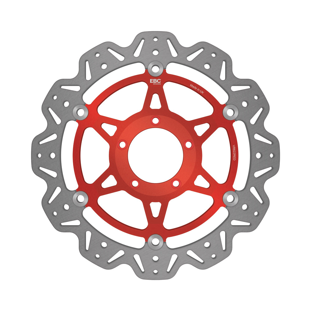 EBC - EBC Vee Disc Red Centre (VR622RED)