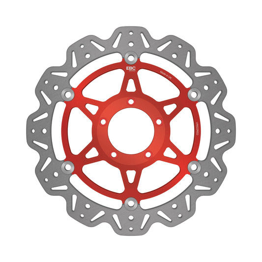 EBC - EBC Vee Disc Red Centre (VR622RED)
