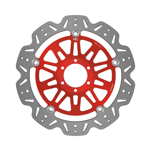 EBC - EBC Vee Disc Red Centre (VR624RED)