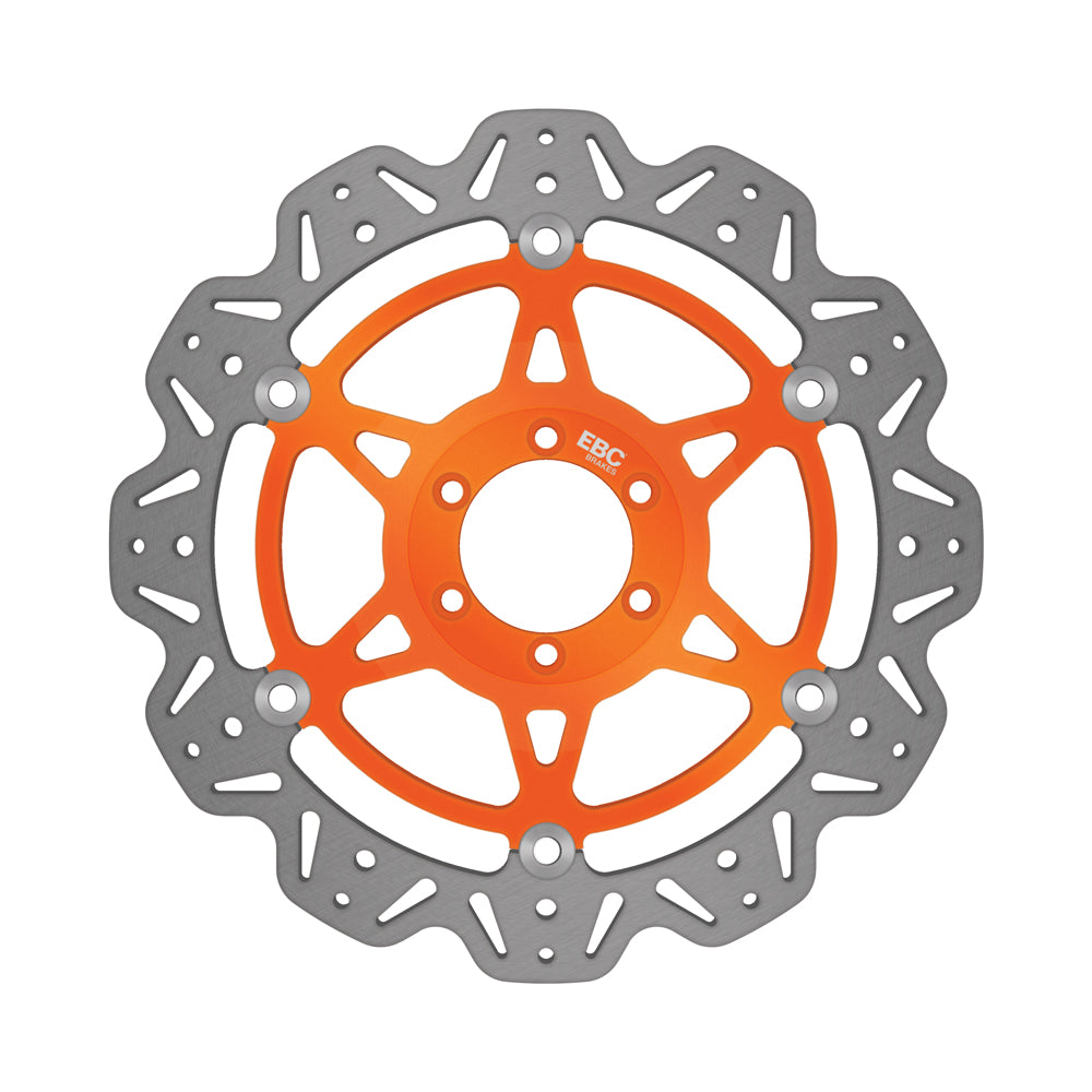 EBC - EBC Vee Disc Orange Centre (VR633ORG)