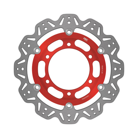 EBC - EBC Vee Disc Red Centre (VR640RED)