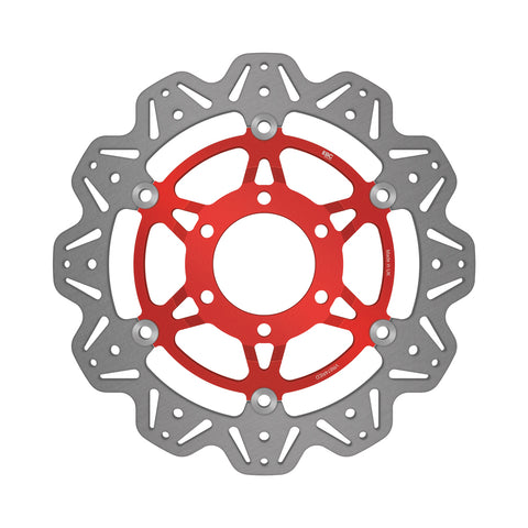 EBC - EBC Vee Disc Red Centre (VR647RED)