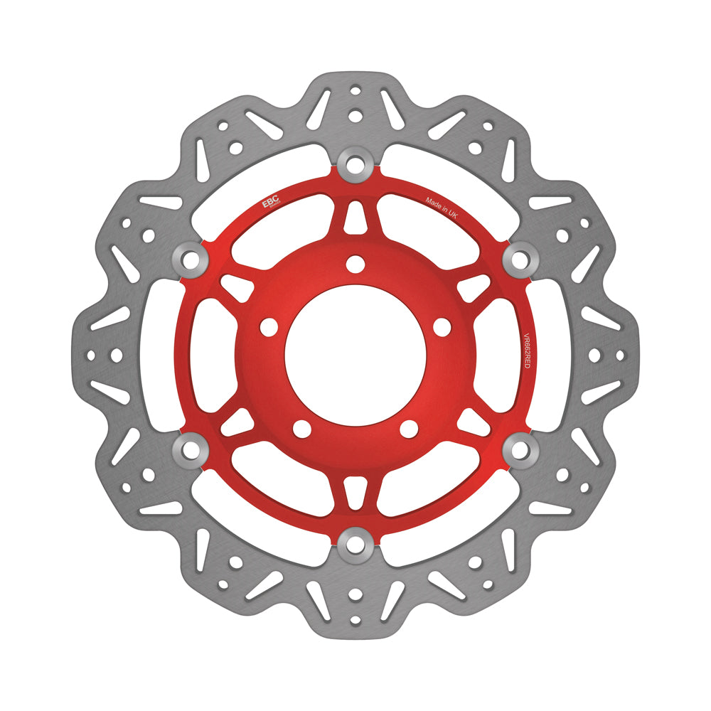 EBC - EBC Vee Disc Red Centre (VR662RED)