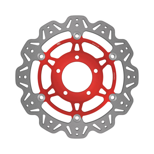 EBC - EBC Vee Disc Red Centre (VR662RED)